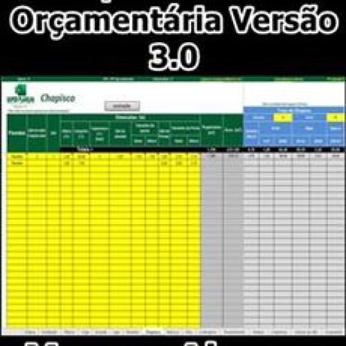 Super Planilha Orçamentária Versão 3.0 - Marcos Alveres