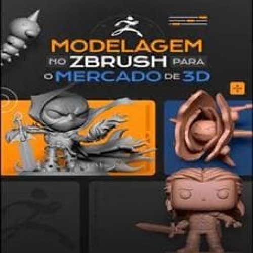 Modelagem no ZBrush Para o Mercado de Impressão 3D - Caio Cesar