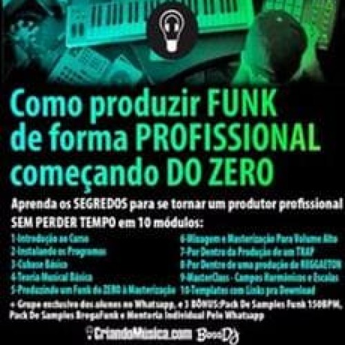 Como Produzir Funk de Forma Profissional Começando do Zero - FJProbeats